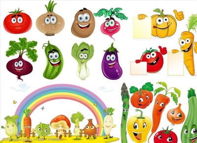 卡通蔬菜插畫(huà)圖片素材